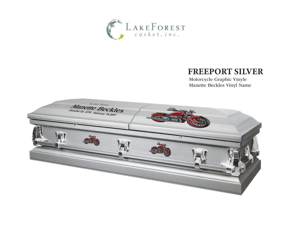 Freeport Silver with Custom Vinyl