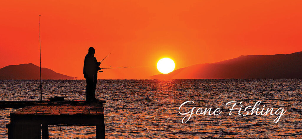 Sunset Gone Fishing