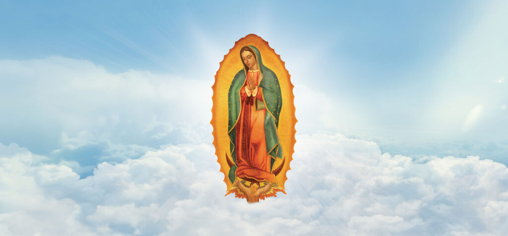 Lady of Guadalupe - Blue