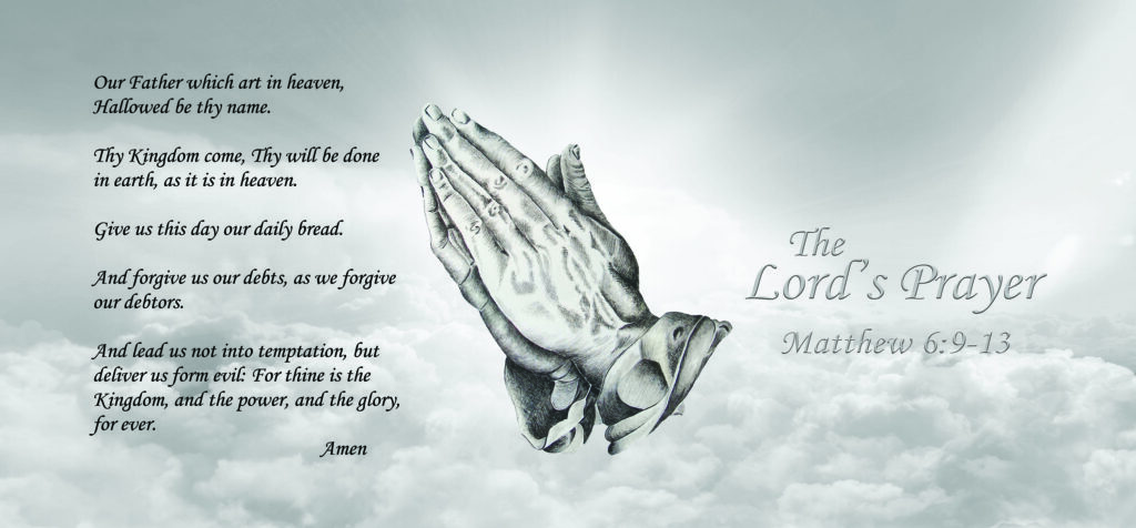 Lord's Prayer - White