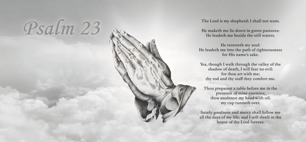 Psalm23 - White